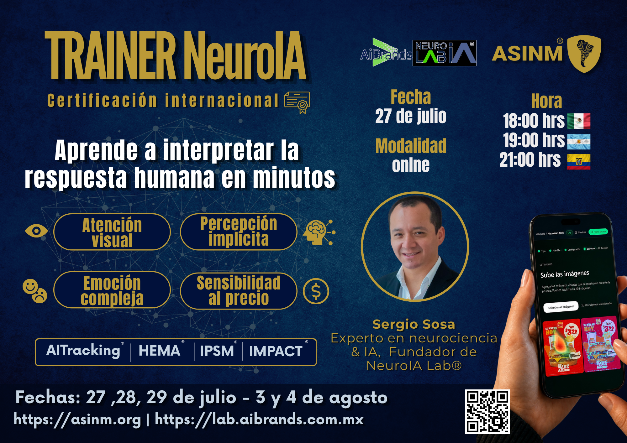 TRAINER NeuroIA - Certificación internacional